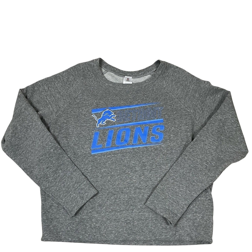 Detroit Lions Pride Womens XL Long Sleeve NFL‎ Team Apparel Sweatshirt